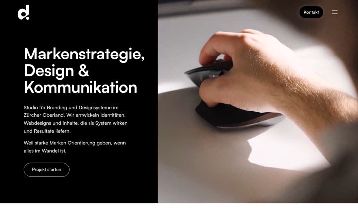 Screenshot of dotmade.ch