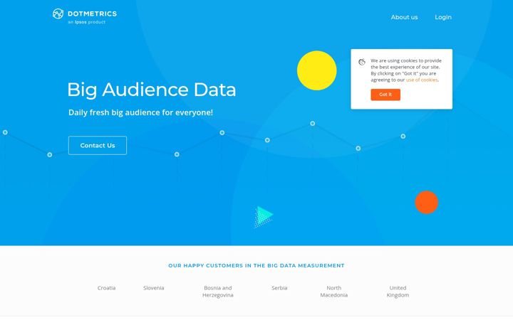 Zrzut ekranu dotmetrics.net