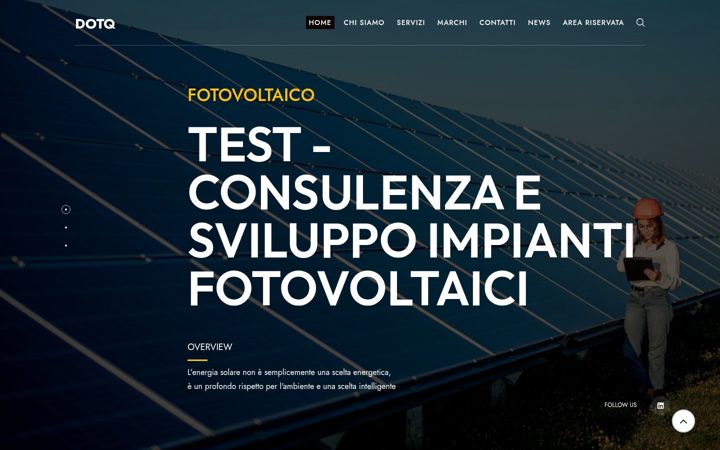 Screenshot of dotq.it