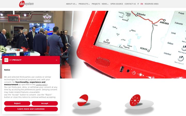 Screenshot di dotsystem.it