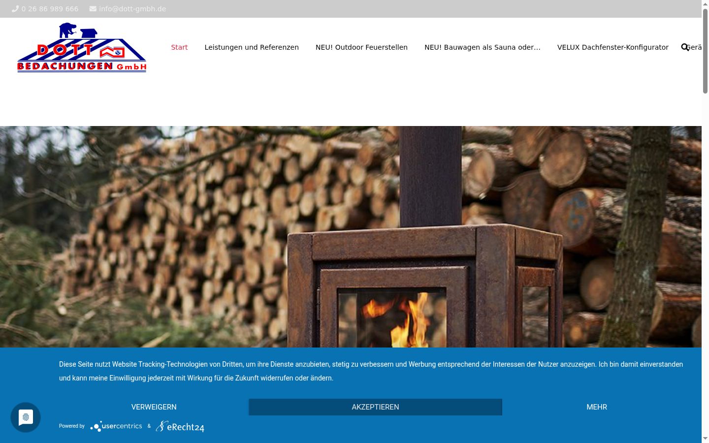 Screenshot tal-banner tal-kunsens muri qabel kwalunkwe interazzjoni