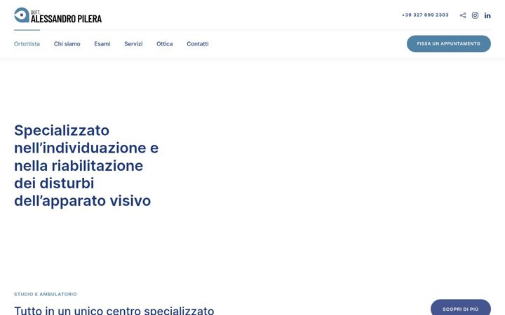 Screenshot di dottalessandropilera.it