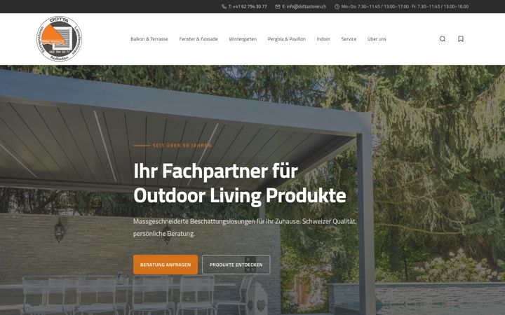 Screenshot of dottastoren.ch
