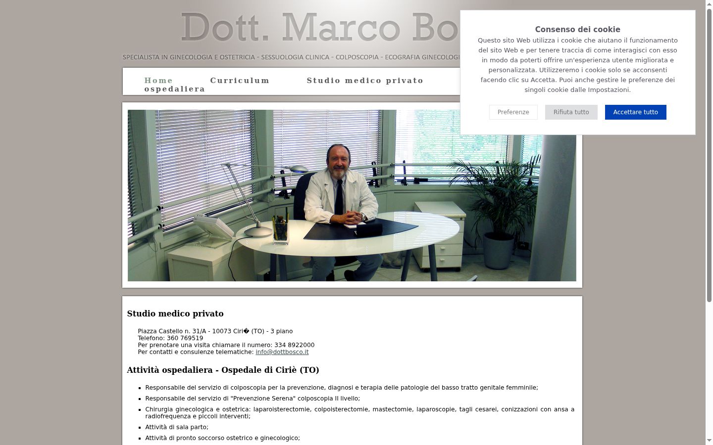 Screenshot tal-banner tal-kunsens muri qabel kwalunkwe interazzjoni