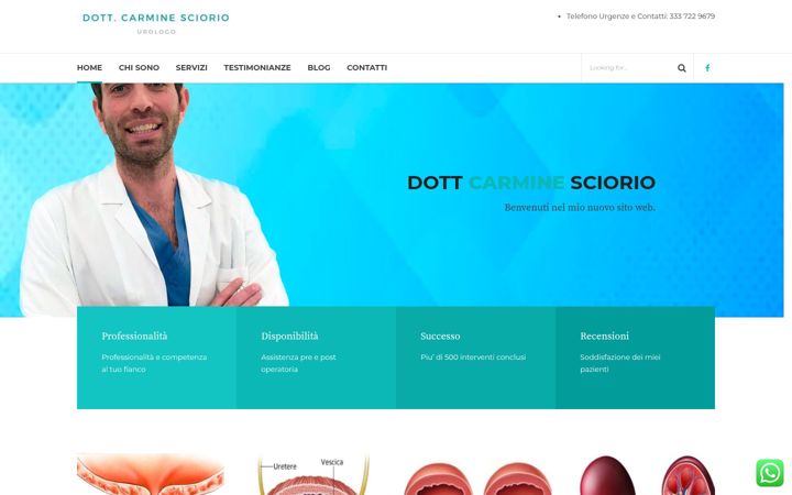 Screenshot di dottcarminesciorio.it