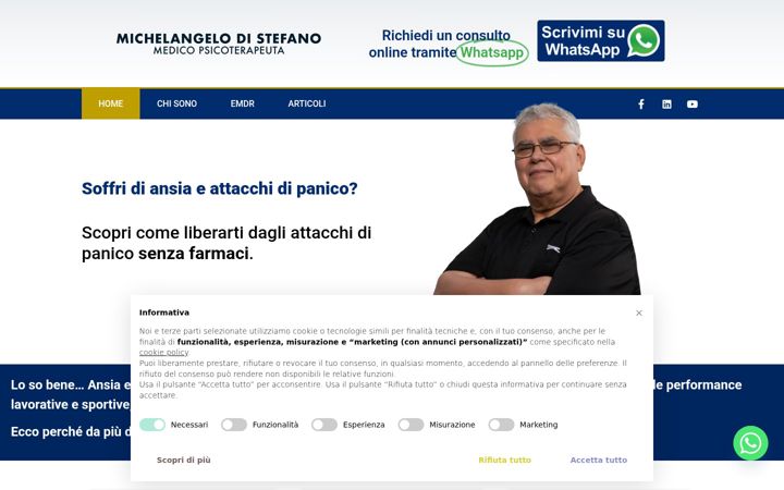 Screenshot di dottdistefano.it