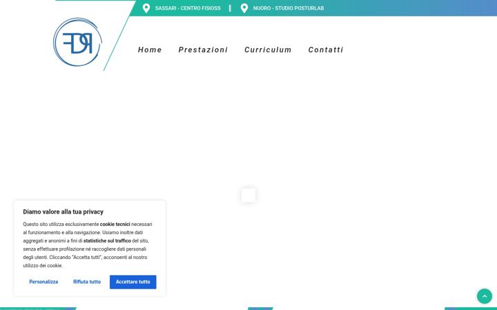 Screenshot di dottfabiodelprete.it