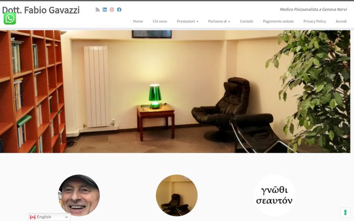 Screenshot of dottgavazzi.it