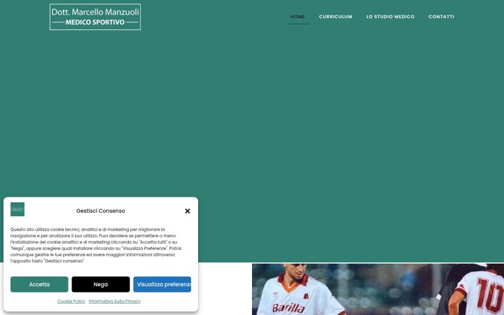 Screenshot of dottmanzuoli.it