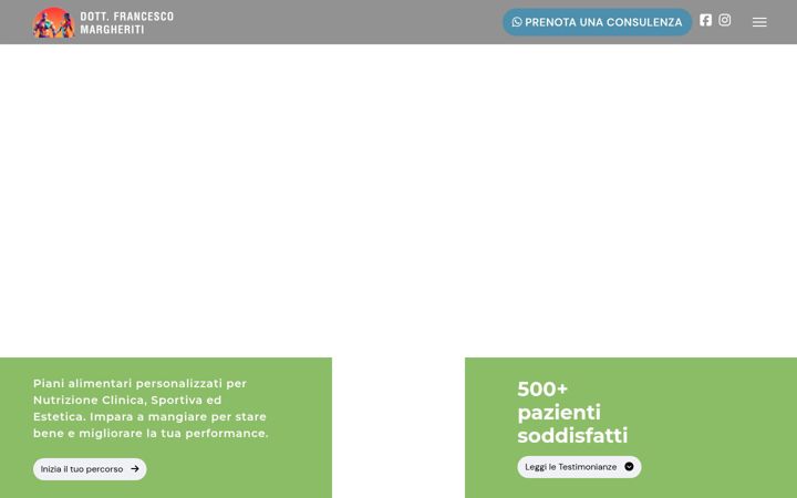 Screenshot of dottmargheriti.it