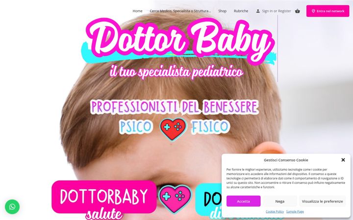 Screenshot ta' dottorbaby.it