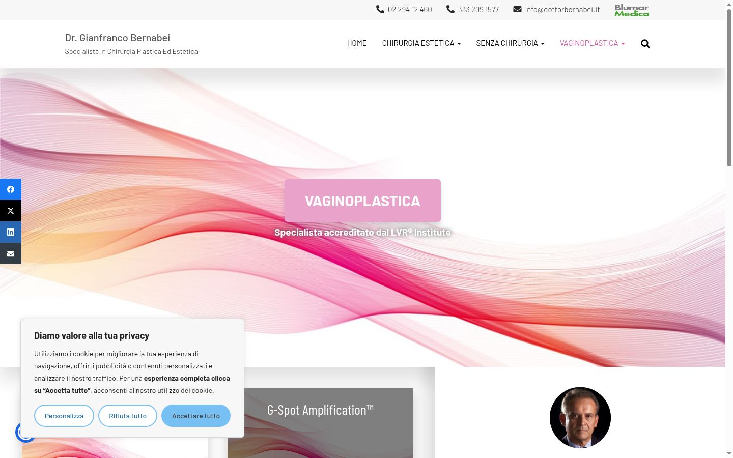 Screenshot tal-banner tal-kunsens muri qabel kwalunkwe interazzjoni