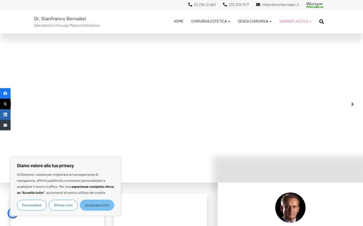 Screenshot ta' dottorbernabei.it