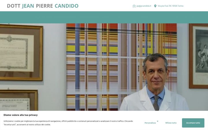 Screenshot ta' dottorcandido.it