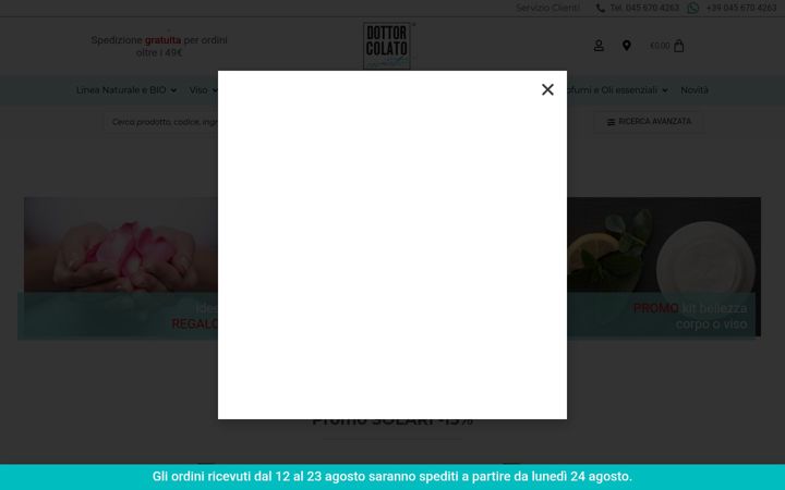 Screenshot ta' dottorcolatocosmetici.it