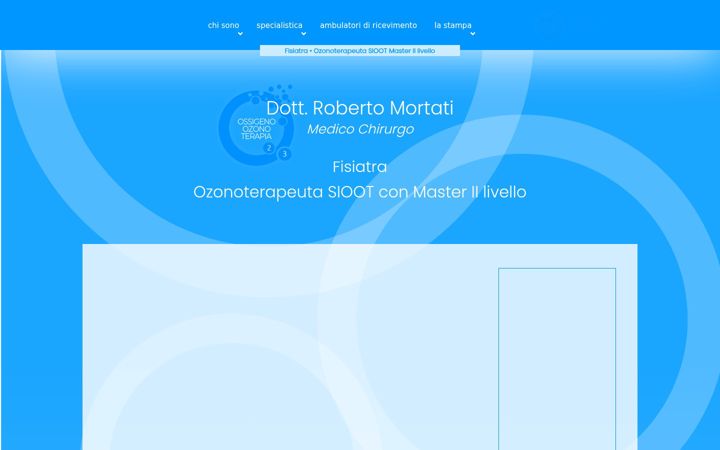 Screenshot ta' dottorerobertomortati.it