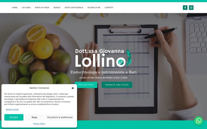 Screenshot ta' dottoressa-giovannalollino.it