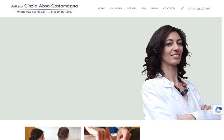 Screenshot ta' dottoressacostamagna.it