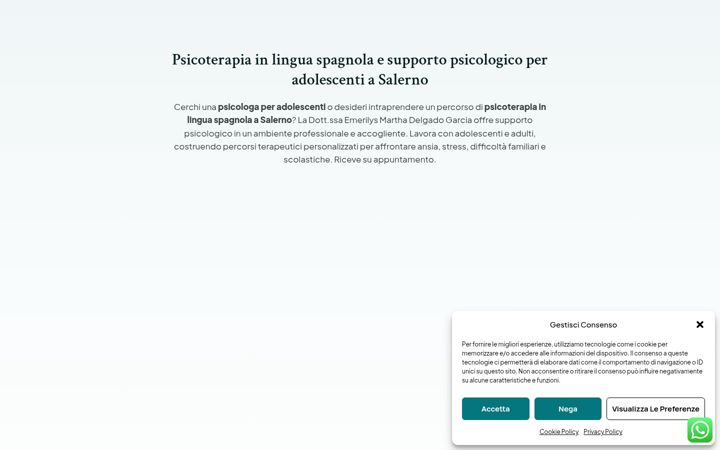 Screenshot ta' dottoressadelgadogarcia.it
