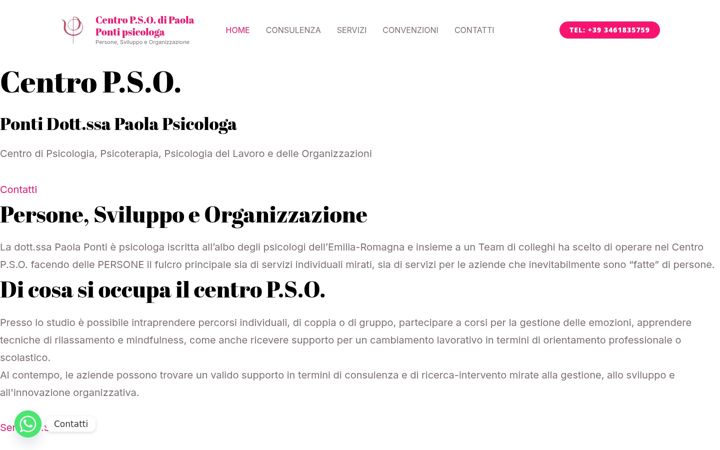 Screenshot of dottoressapaolaponti.it