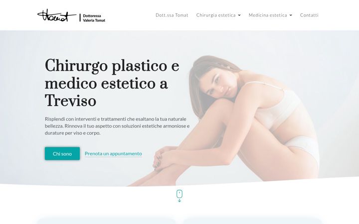 Screenshot of dottoressatomat.it