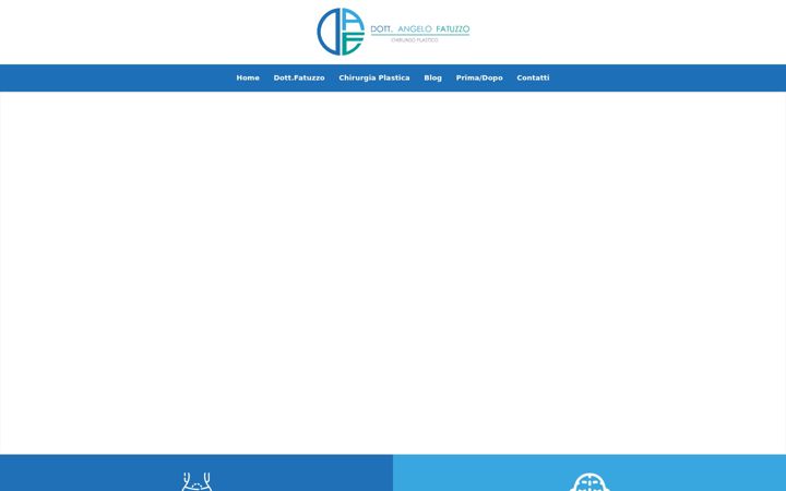 Screenshot of dottorfatuzzo.it