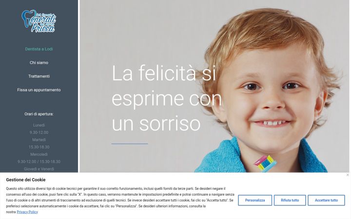 Screenshot van dottorgenerali.it