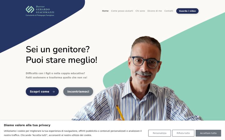 Screenshot van dottorgiacomazzi.it