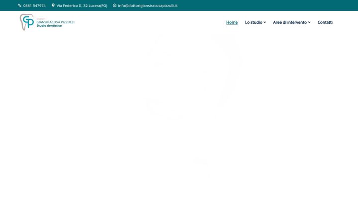 Screenshot di dottorigiansiracusapizzulli.it