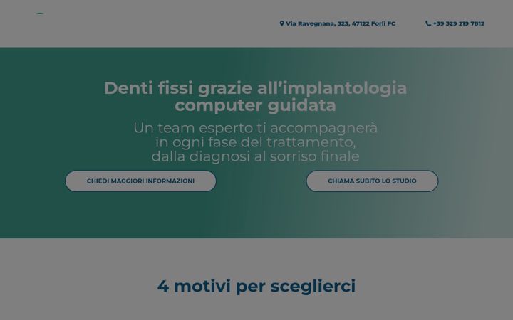 Screenshot of dottormarcosarti.it