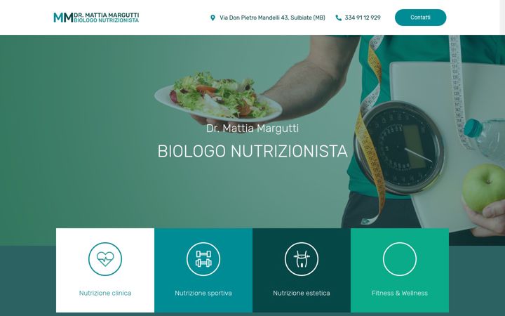 Screenshot of dottormargutti.it