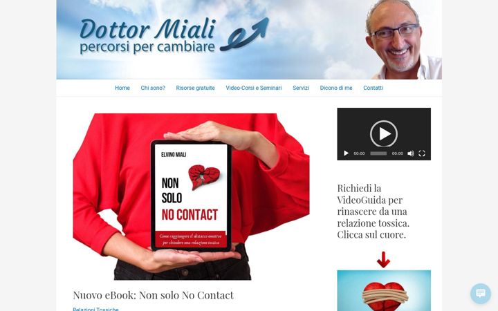 Screenshot of dottormiali.it