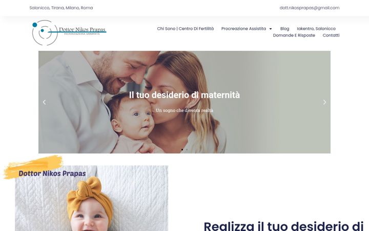 Screenshot of dottornikosprapas.it