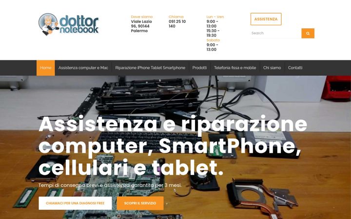 Screenshot of dottornotebook.it
