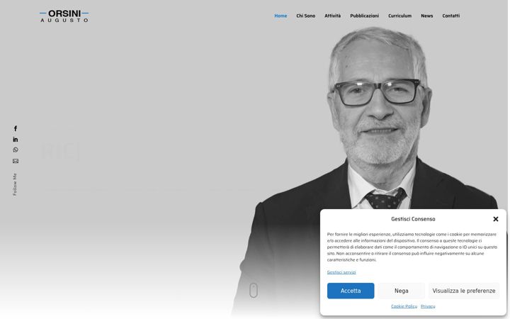 Screenshot van dottororsini.it