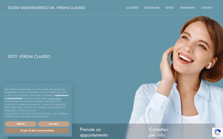 Screenshot van dottorveroniclaudio.it