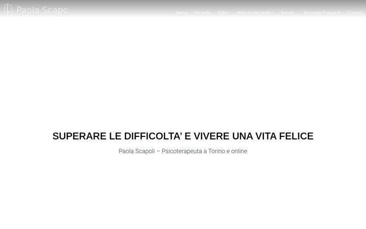 Screenshot of dottpaolascapoli.it