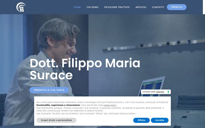 Screenshot of dottsurace.com