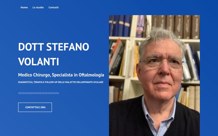 Screenshot of dottvolantioculista.it