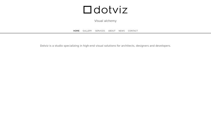 Screenshot of dotviz.org