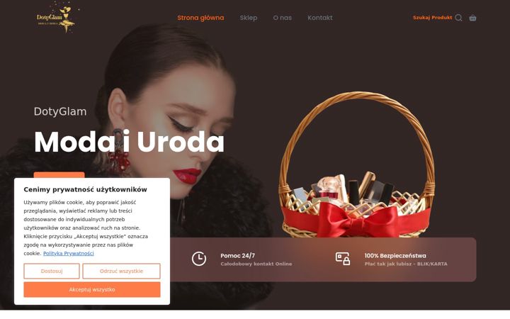 Screenshot of dotyglam.pl