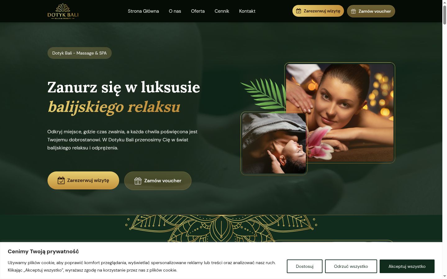 Screenshot tal-banner tal-kunsens muri qabel kwalunkwe interazzjoni