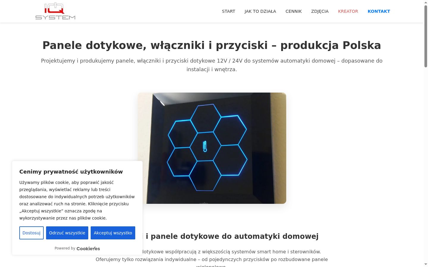 Ekrānuzņēmums ar piekrišanas baneri, kas tika rādīts pirms jebkādas mijiedarbības