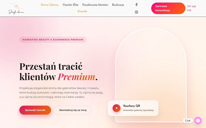 Screenshot of dotyksukcesu.pl