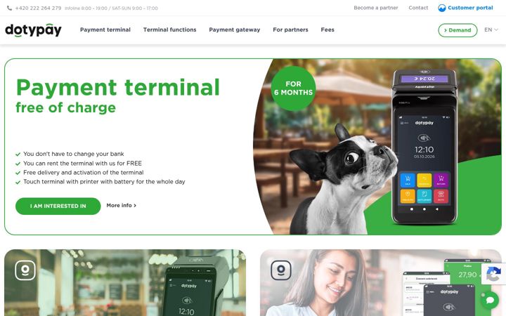 Screenshot of dotypay.com