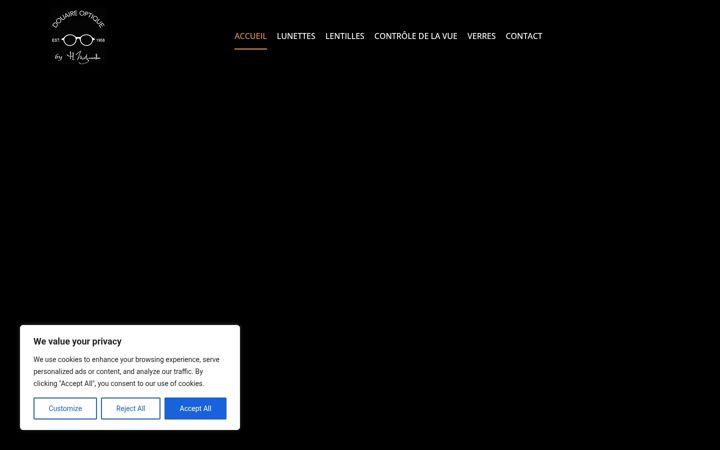 Screenshot of douaireoptique.be