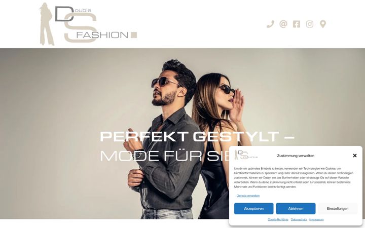 Screenshot of double-s-fashion.de