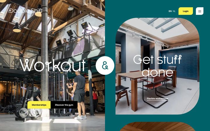 Screenshot of double-shift.com