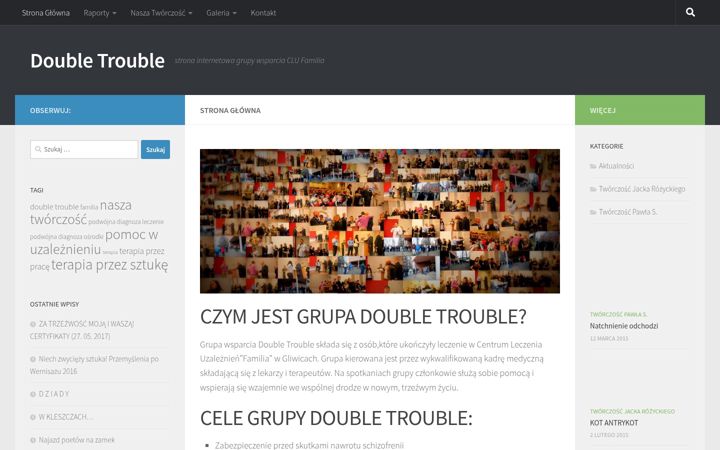 Snímek obrazovky double-trouble.com.pl