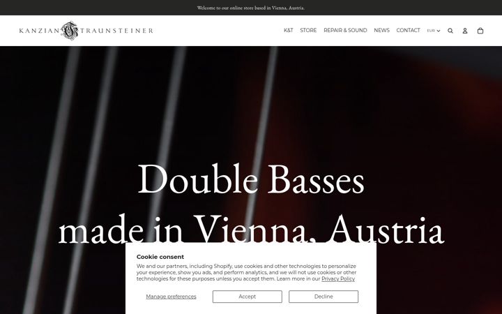 Screenshot of doublebassmaker.com